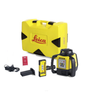 Niwelator laserowy Leica Rugby 640 detektor cyfrowy ROD EYE 160 Digital Aku Li ion 14 Rugby 640