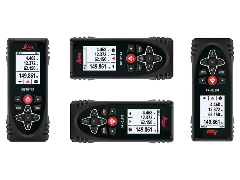 Leica Disto X4 – Dalmierz Laserowy z Zoomem, Funkcją Smart Room 12 5disto Dx Ekran Obrotowy