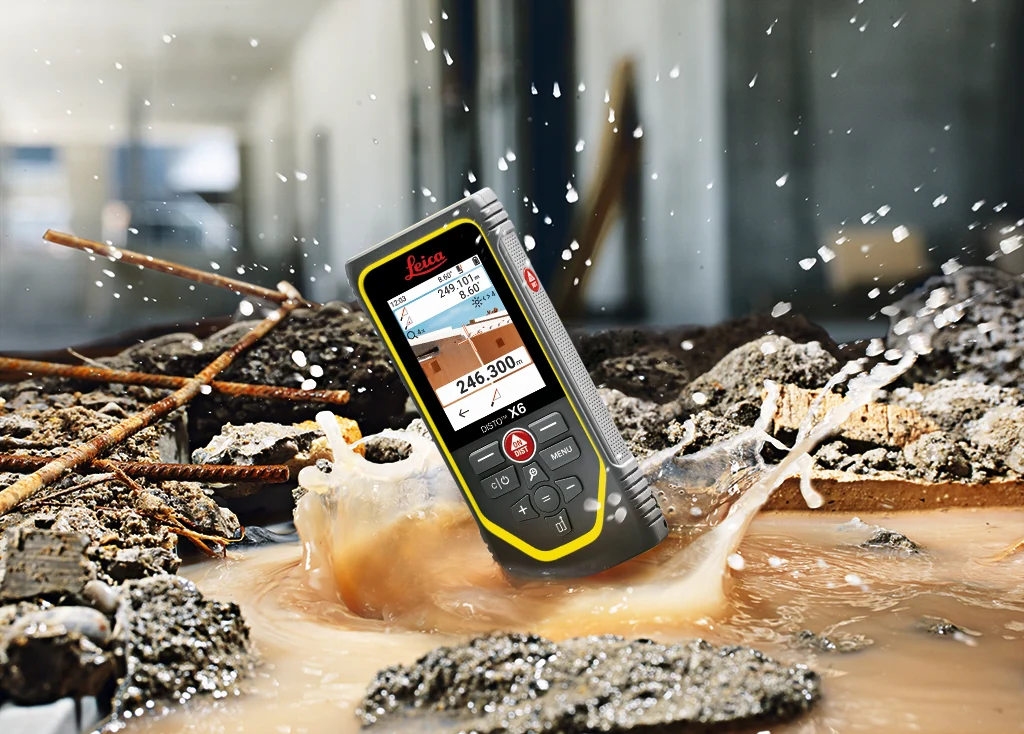 Dalmierz laserowy Leica Disto X6 - Zestaw do pomiarów P2P 12 66001150