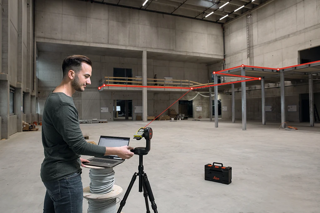 Dalmierz laserowy Leica Disto X6 - Zestaw do pomiarów P2P 9 66001180