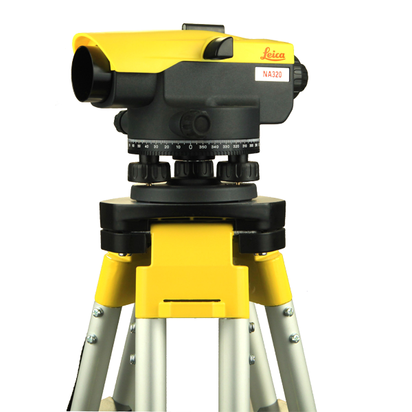 Niwelator optyczny LEICA NA332 ZESTAW STATYW, ŁATA 5m 9 Na320 Leica niwelator